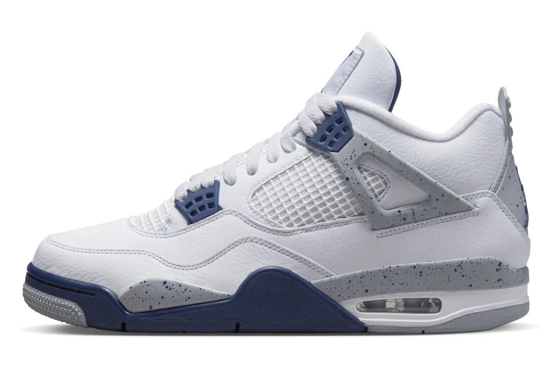 Air Jordan 4 Retro Midnight Navy DH6927-140 Men's Sneakers