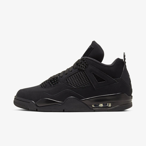 Air Jordan 4 Retro 'Black Cat' (CU1110-010) – Nubuck Sneakers